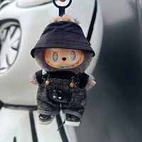 For Labubu Clothing Cool Replacement Bjd V1 V2 V3 15Cm 17Cm Pendant General Suit Fashion Doll Accessory Cute Dressing up Gift