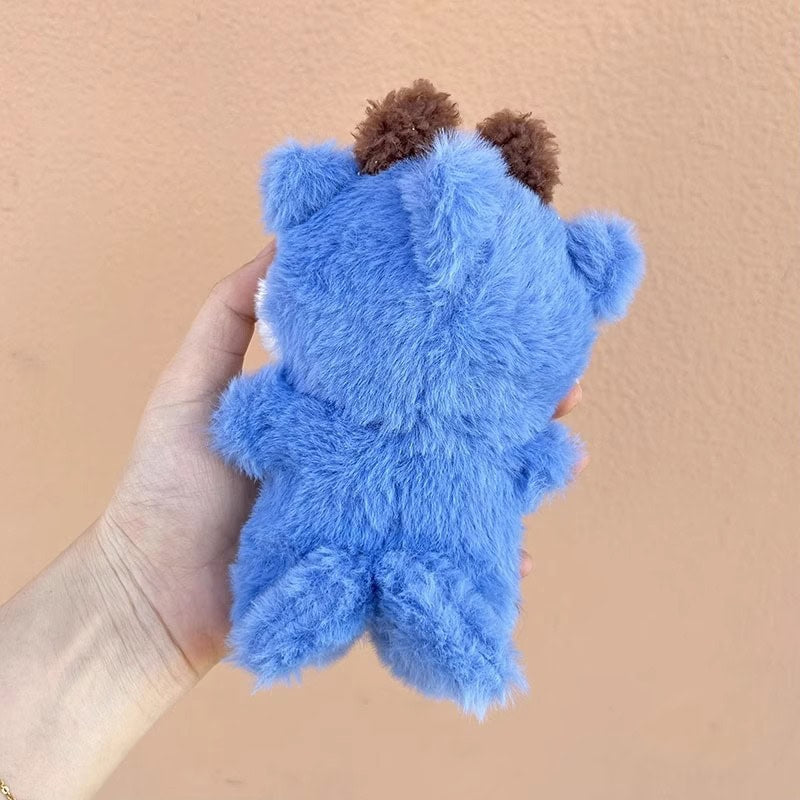 Labubu Plush Clothes for 17Cm Cute Mini Plush Doll Labubu Clothes Outfit Accessories for Labubu Idol Dolls Shark Clothing Toys
