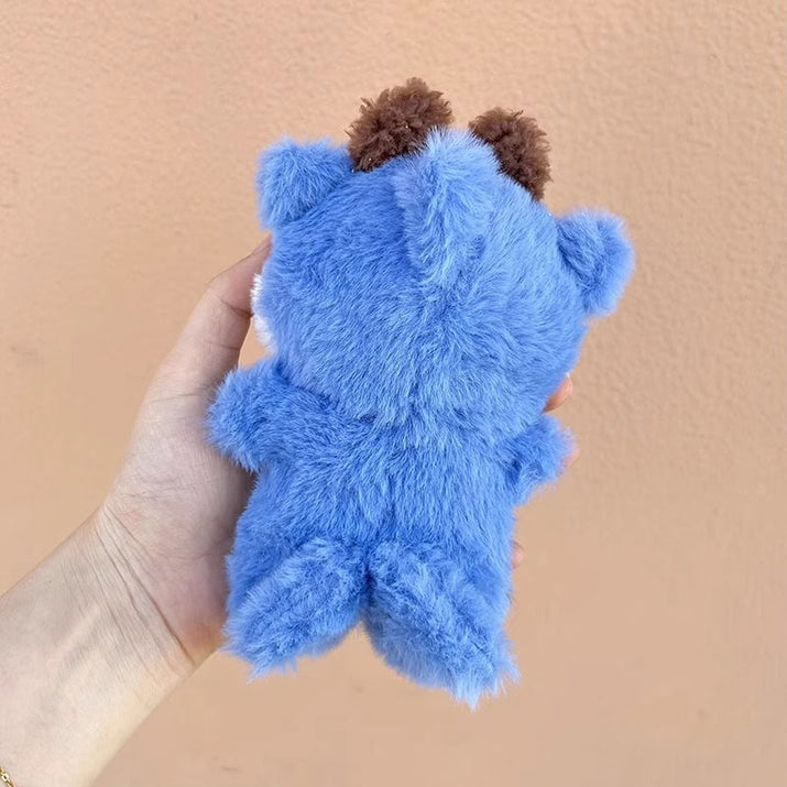 Labubu Plush Clothes for 17Cm Cute Mini Plush Doll Labubu Clothes Outfit Accessories for Labubu Idol Dolls Shark Clothing Toys