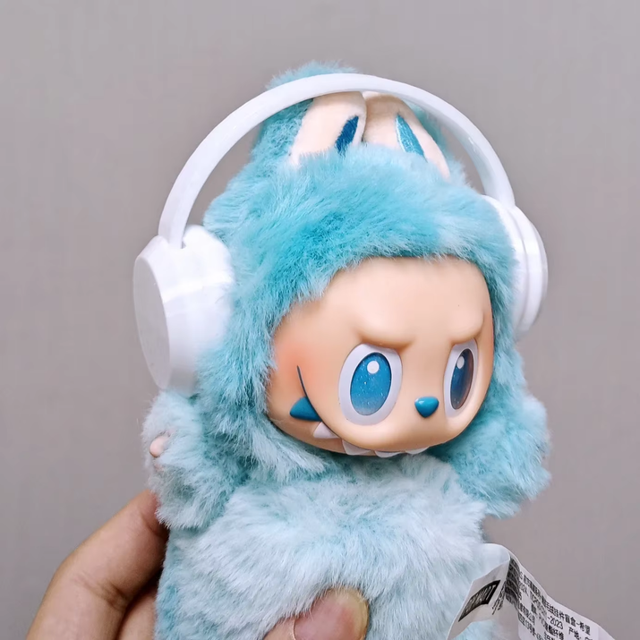 Hoodie Camera Headphones for Labubu