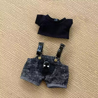 For Labubu Clothing Cool Replacement Bjd V1 V2 V3 15Cm 17Cm Pendant General Suit Fashion Doll Accessory Cute Dressing up Gift
