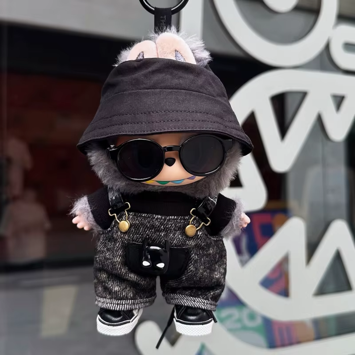 For Labubu Clothing Cool Replacement Bjd V1 V2 V3 15Cm 17Cm Pendant General Suit Fashion Doll Accessory Cute Dressing up Gift