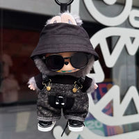 For Labubu Clothing Cool Replacement Bjd V1 V2 V3 15Cm 17Cm Pendant General Suit Fashion Doll Accessory Cute Dressing up Gift